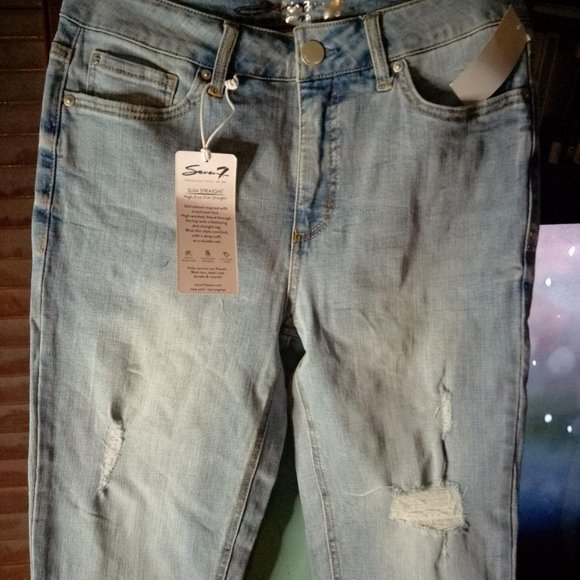 Seven7 Jeans SIZE 8  SIZE 10  SIZE 12  SIZE14  SIZE 16  STRETCH MATERIAL - Picture 3 of 8